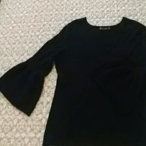 Black V-neck Sweater